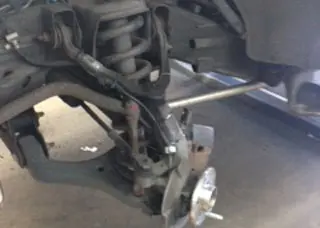 Brake Hub Replacement on Chevy Truck Front Brake Repair