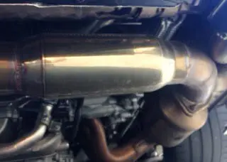 New X-Pipe Installation Exhaust Pipe Line Installer