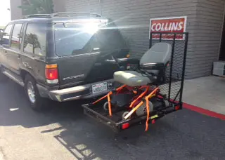 Custom Trailer Hitch for Scooter Lift Auto Hitch Installation