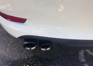 Black Chrome Exhaust Santa Ana Exhaust Installation
